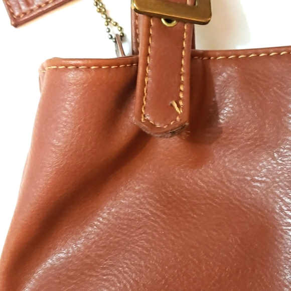 Liz Claiborne Tan leather purse - Picture 4 of 8